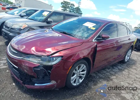 2015 Chrysler 200 Limited z USA, uszkodzony, nr VIN 1C3CCCAB9FN674850
